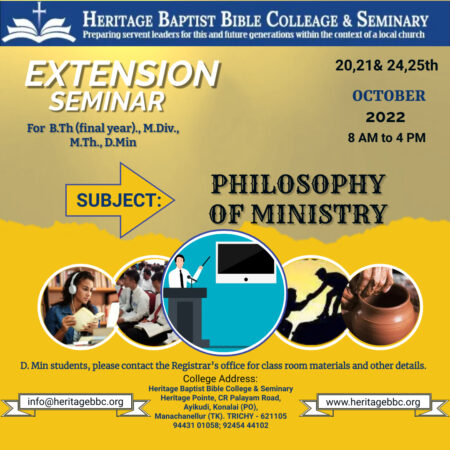Extension Seminar